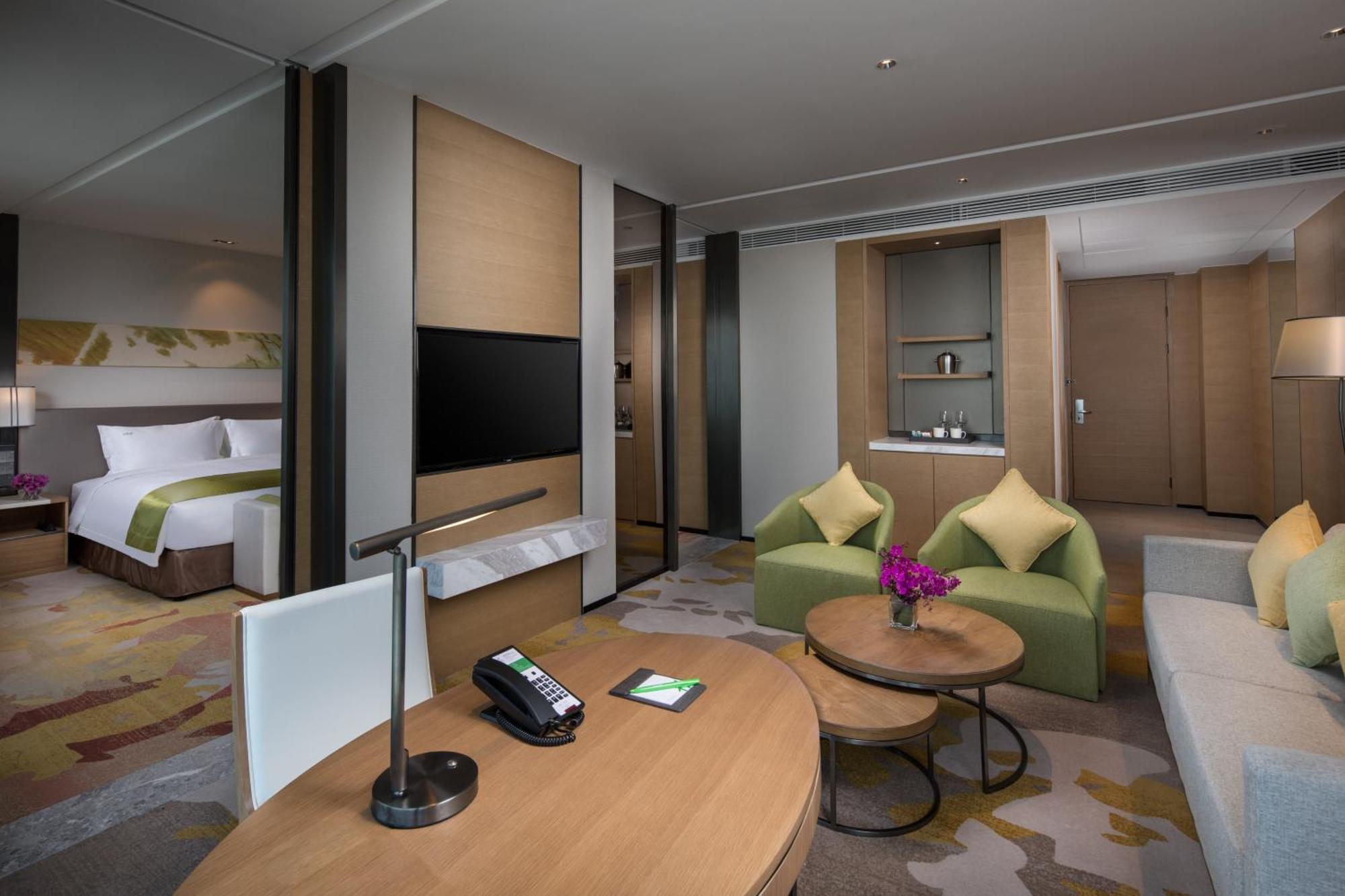 Holiday Inn Nanjing Harbour By Ihg Exterior foto